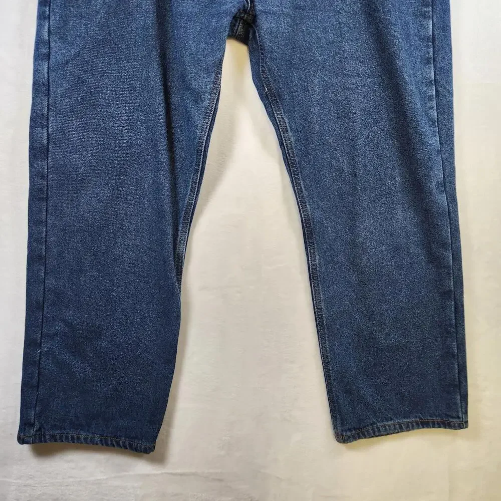 Red Head Brand Flannel Lined Jeans Blue‎ Size 40x30 Cotton